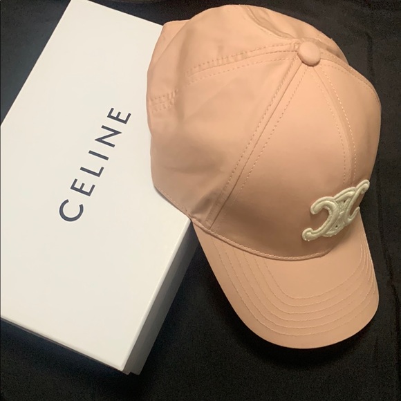 Celine Pink Baseball Cap - Picture 1 of 5